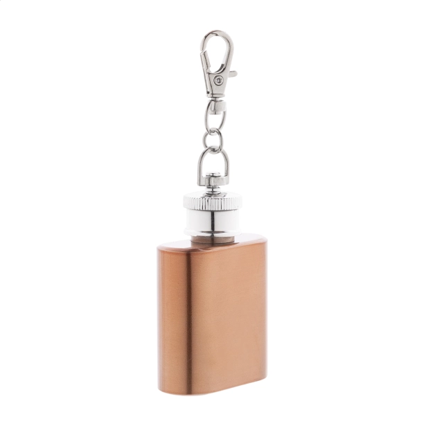 Piersiówka na prezent 30 ml w kolorze róży