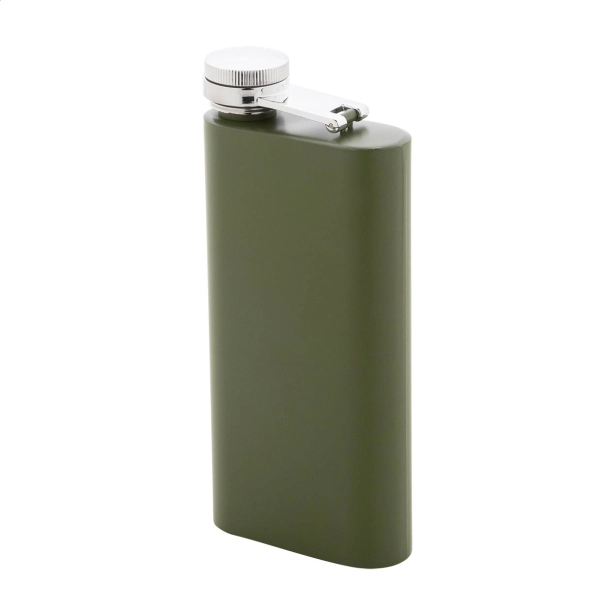 Piersiówka RSS personalizowana 150 ml zielona