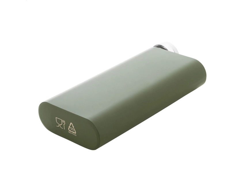 Piersiówka RSS personalizowana 150 ml zielona