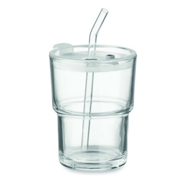 Sip szklanka reklamowa 400 ml przezroczysta