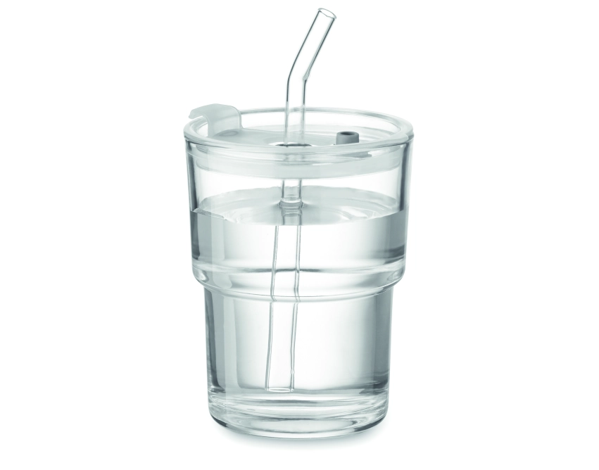 Sip szklanka reklamowa 400 ml przezroczysta