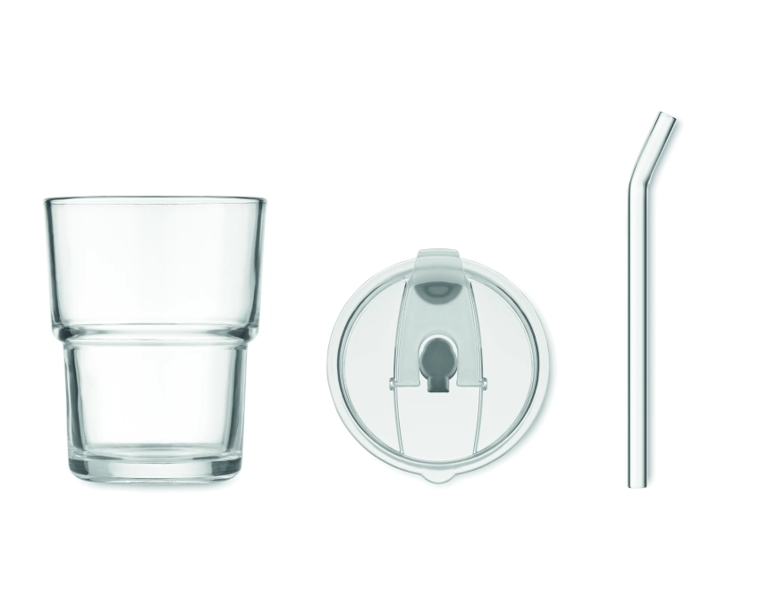 Sip szklanka reklamowa 400 ml przezroczysta