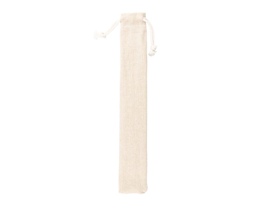 Monim zestaw słomek wielorazowych, srebrny 24,5 cm