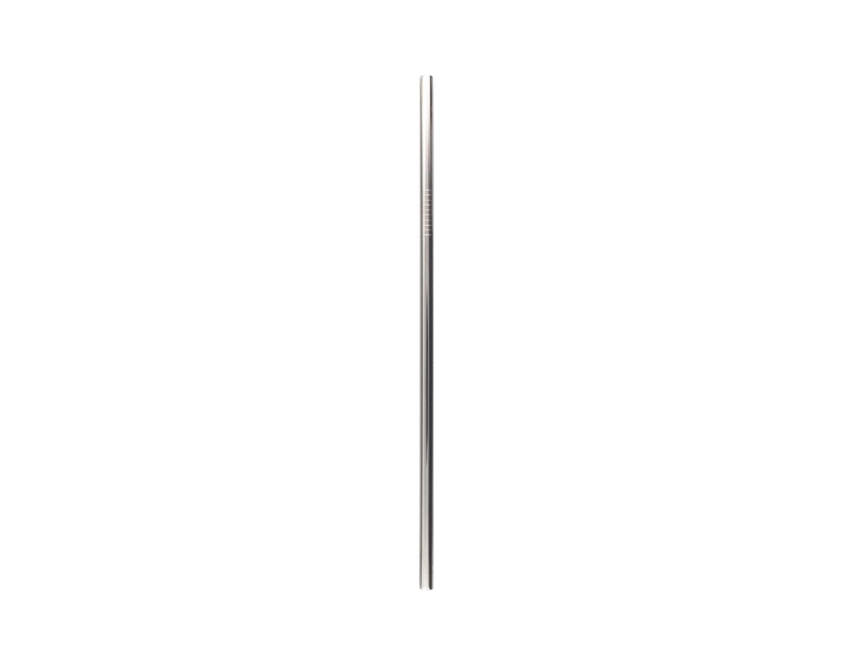 Monim zestaw słomek wielorazowych, srebrny 24,5 cm