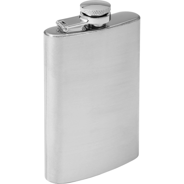 Srebrna piersiówka personalizowana 100 ml