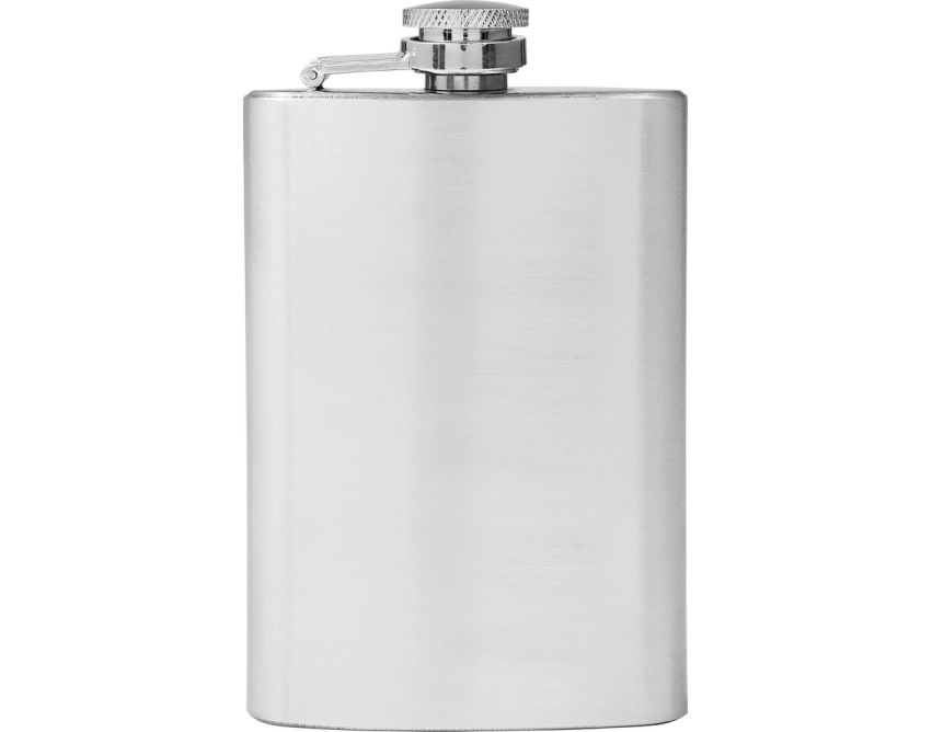 Srebrna piersiówka personalizowana 100 ml