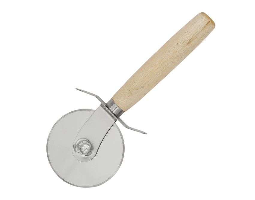 Bianca nóż reklamowy z logo do pizzy, brązowy 180 mm