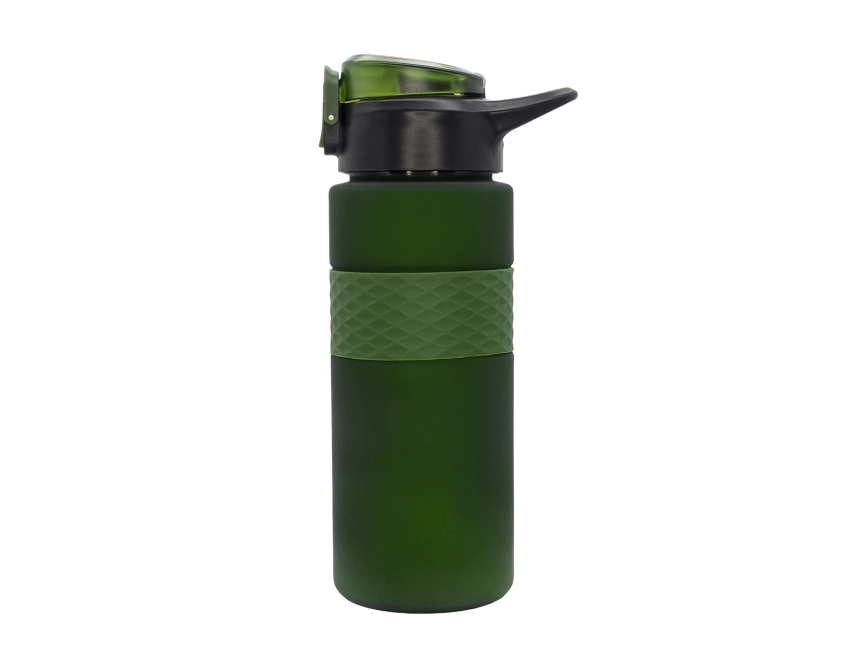 Noviq bidon sportowy z nadrukiem 700 ml ciemnozielony