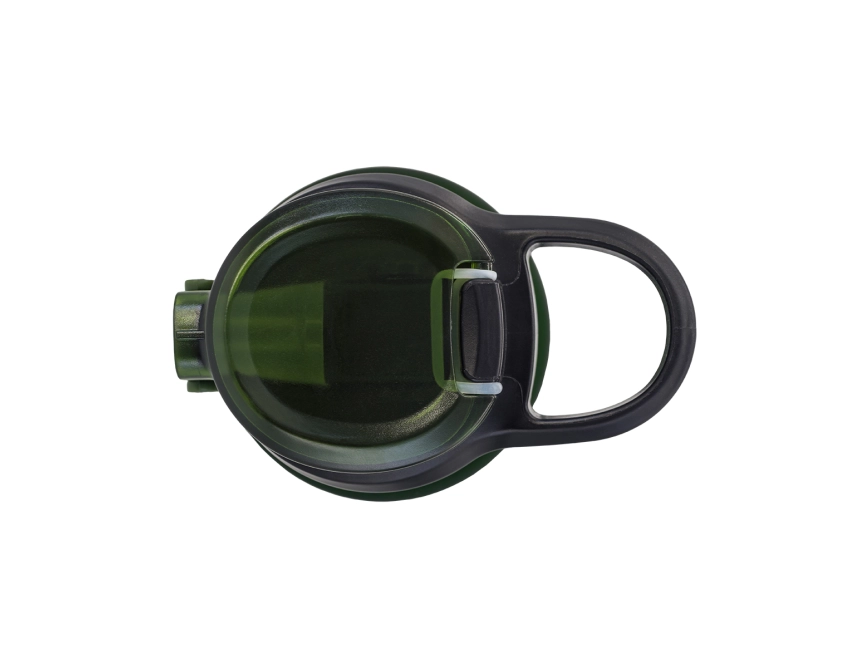 Noviq bidon sportowy z nadrukiem 700 ml ciemnozielony