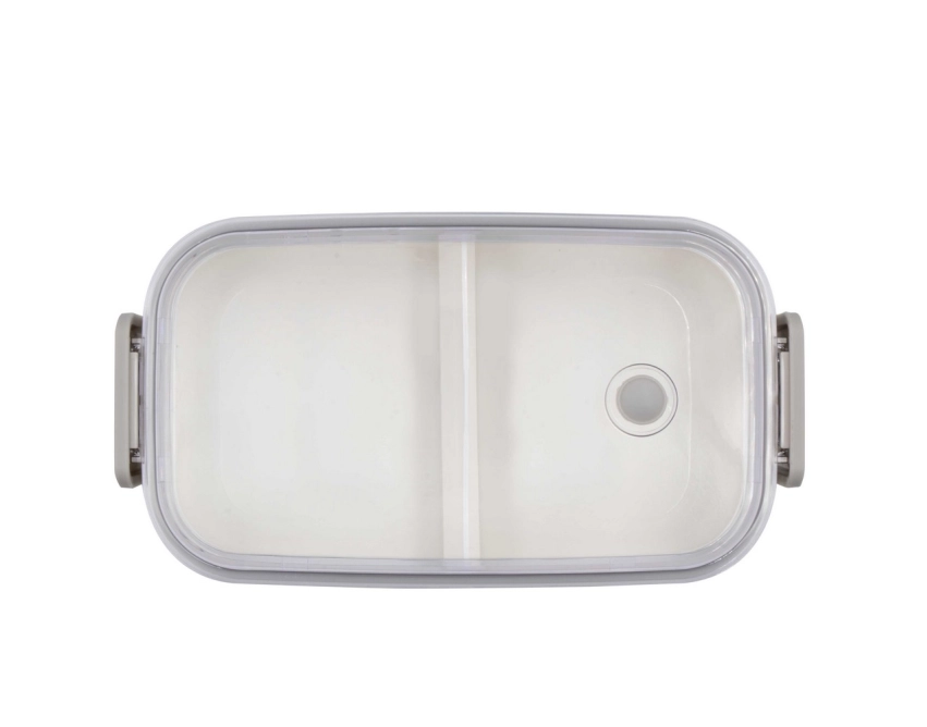 Cash lunchbox z nadrukiem biały 2 × 700 ml