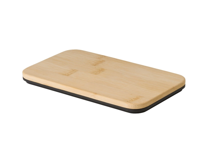 Czarny lunchbox z nadrukiem 2 × 400 ml ze sztućcami