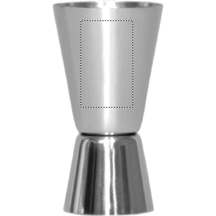 Schemat znakowania dla Grawerowanie laserowe - L3 na gadżecie: Fizz shaker do koktajli 500 ml srebrny błyszczący