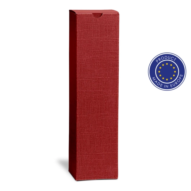 Faye – gadżet do wina: burgundowy kartonik z papieru