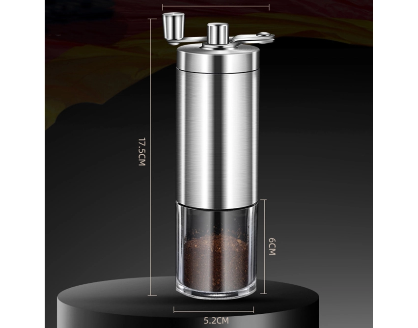 Młynek Aroma 60 ml – srebrny gadżet dla turysty