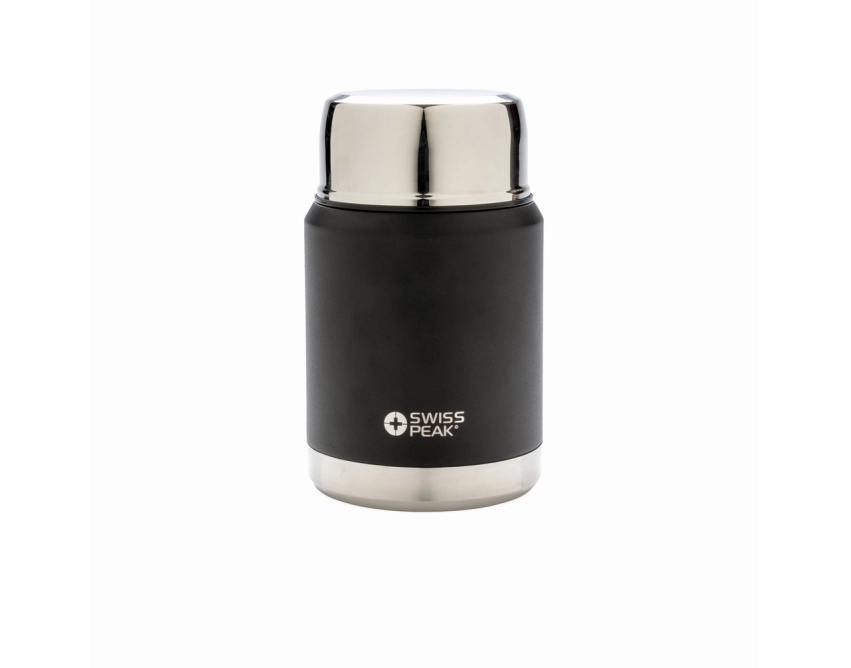 Swiss Peak Elite lunchbox z logo 500 ml czarny