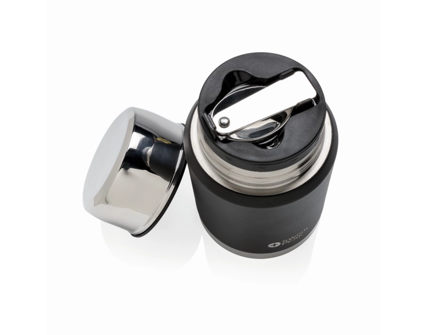 Swiss Peak Elite lunchbox z logo 500 ml czarny