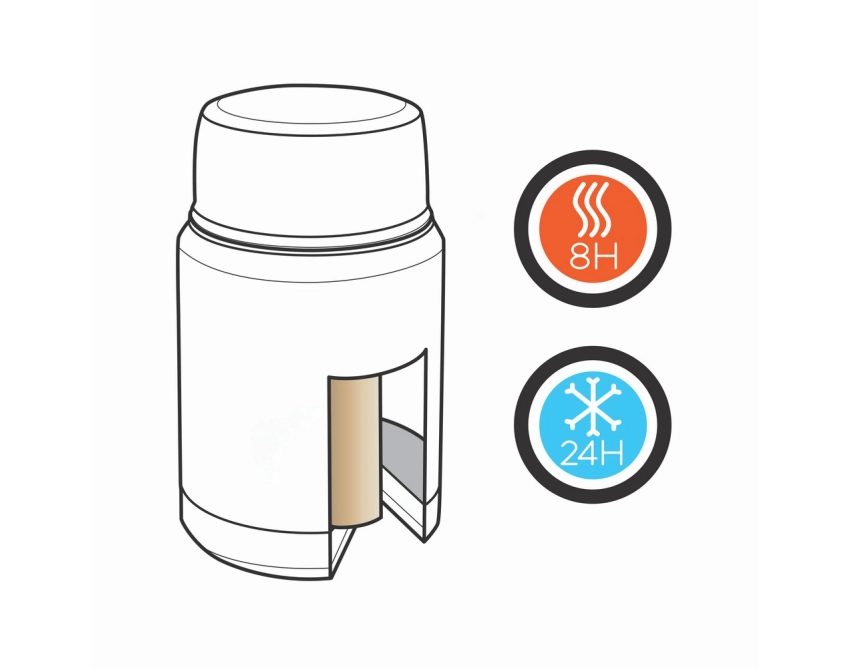 Swiss Peak Elite lunchbox z logo 500 ml czarny