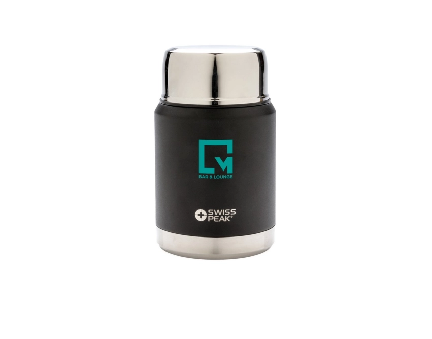 Swiss Peak Elite lunchbox z logo 500 ml czarny
