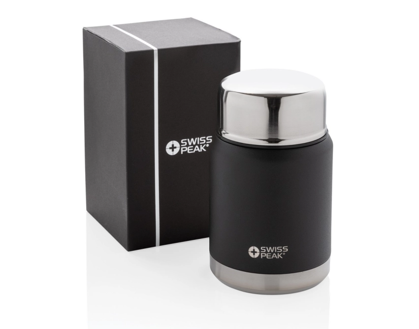 Swiss Peak Elite lunchbox z logo 500 ml czarny