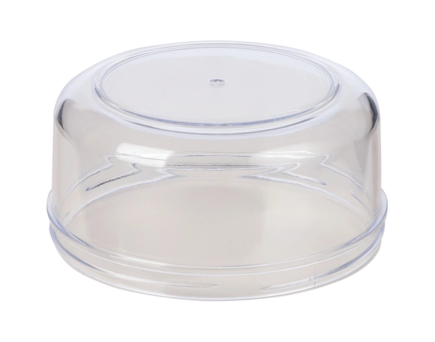 Błękitny lunchbox z nadrukiem 450 ml z uchwytem