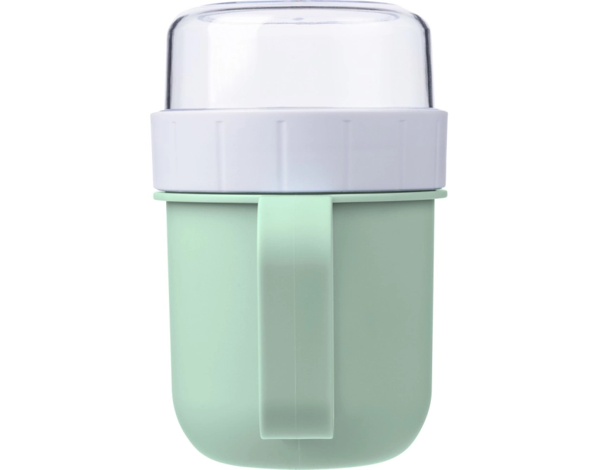 Pudełko na żywność 450 ml jasnozielone z logo
