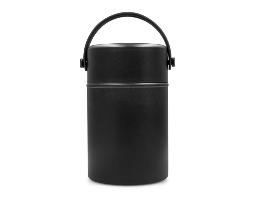 Lunchbox Upperlane z logo 500 ml – czarny matowy