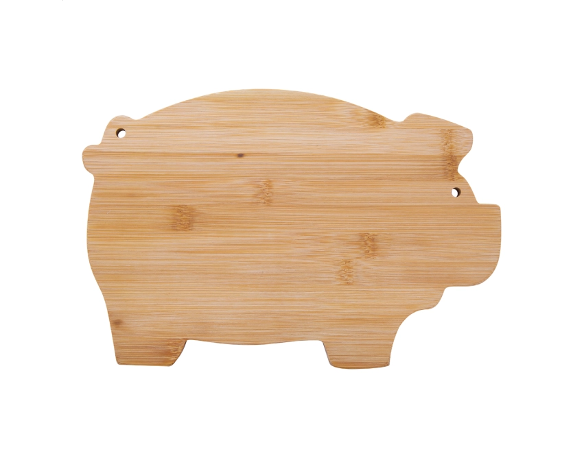 Deska Mangalica bambusowa do krojenia – świnka