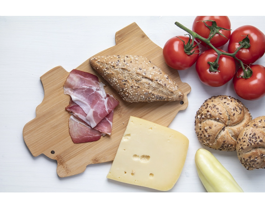Deska Mangalica bambusowa do krojenia – świnka