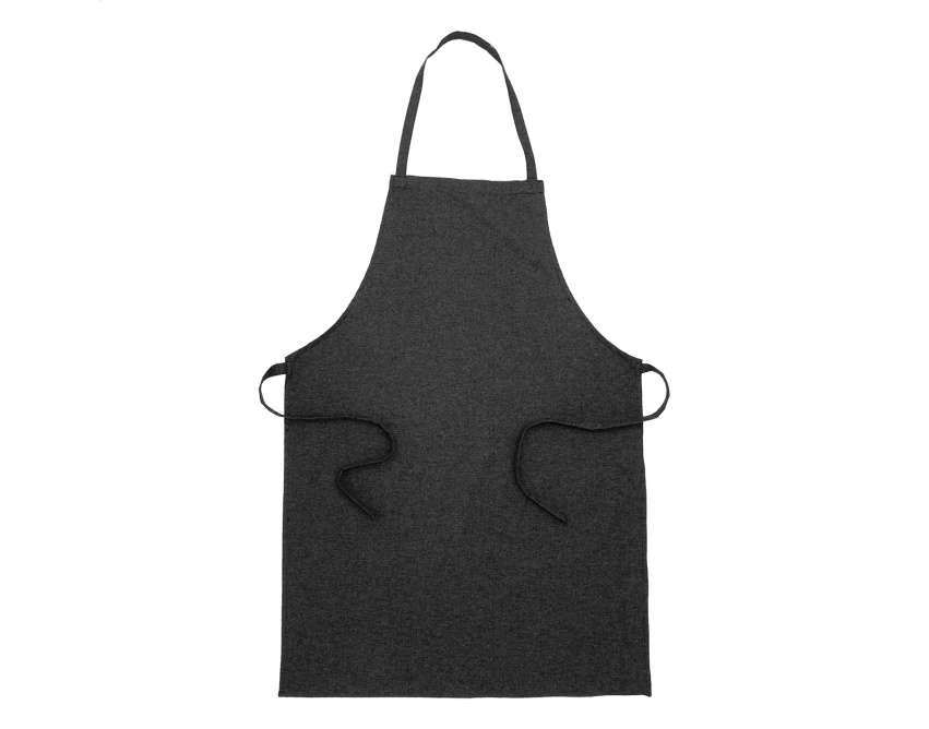 Chepex fartuch kuchenny z logo czarny 65 × 90 cm