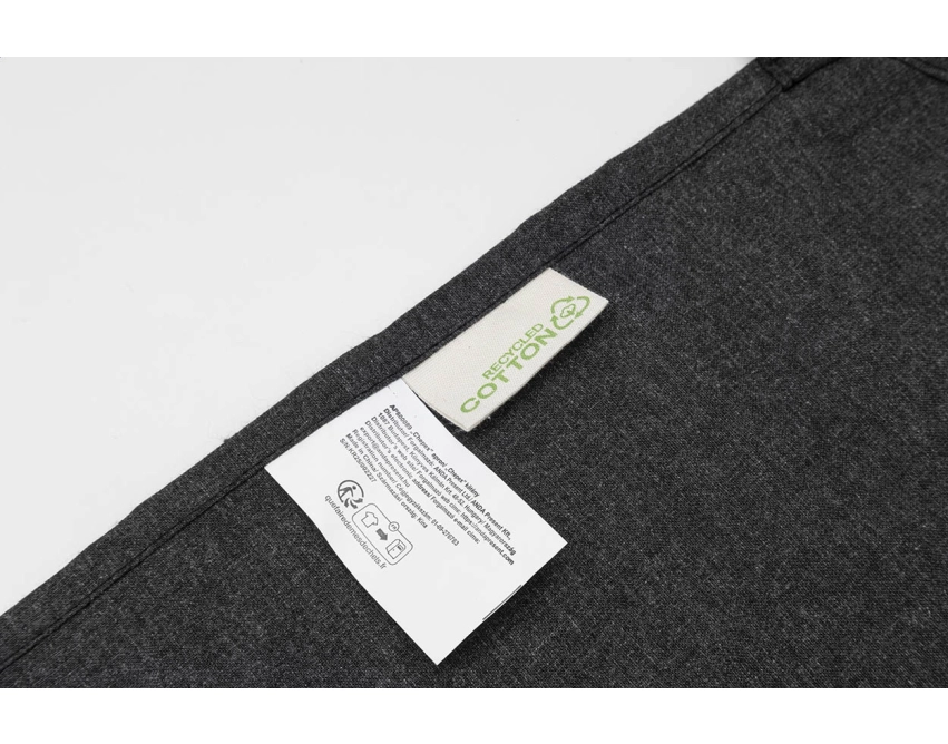 Chepex fartuch kuchenny z logo czarny 65 × 90 cm