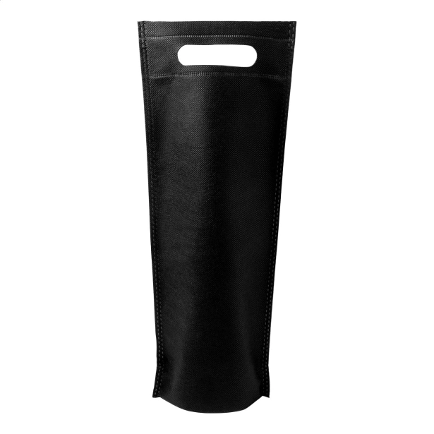 Mosel torba non woven z logo – czarna na wino