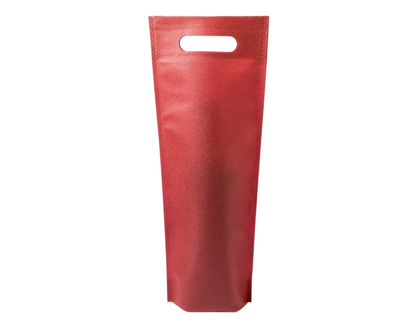 Mosel torba non woven z nadrukiem na wino bordo