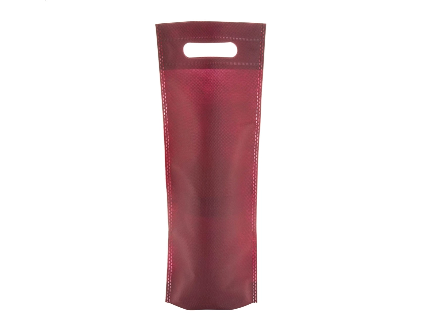 Mosel torba non woven z nadrukiem na wino bordo