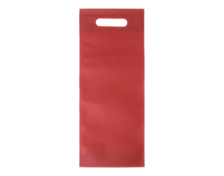 Mosel torba non woven z nadrukiem na wino bordo