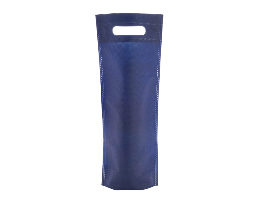 Torba non woven z nadrukiem ciemnoniebieska na wino