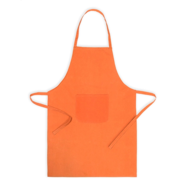 Choux fartuch personalizowany pomarańczowy 65×90 cm