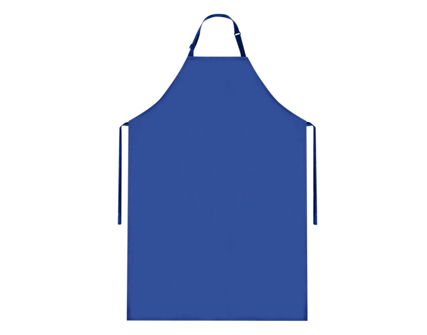 Niebieski fartuch kuchenny z PVC 70 × 105 cm