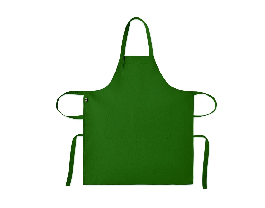 Fartuch Gamma z logo 75 × 90 cm ciemnozielony