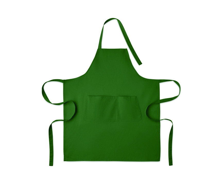 Fartuch Gamma z logo 75 × 90 cm ciemnozielony