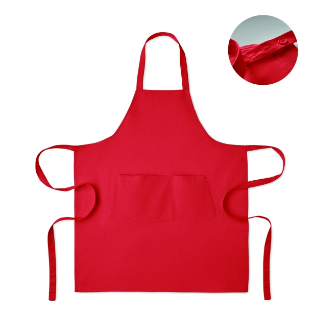 Gamma fartuch personalizowany czerwony 75 × 90 cm