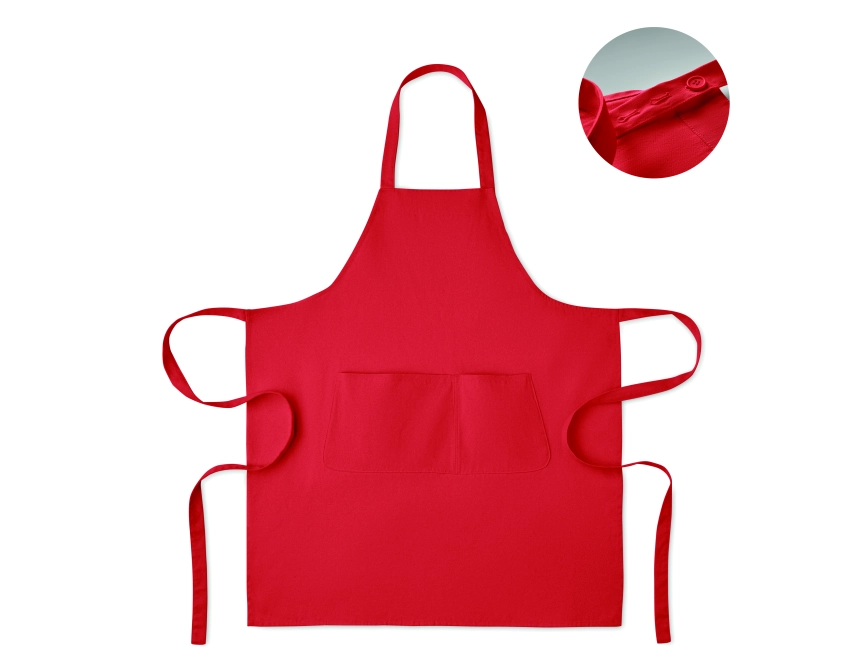 Gamma fartuch personalizowany czerwony 75 × 90 cm