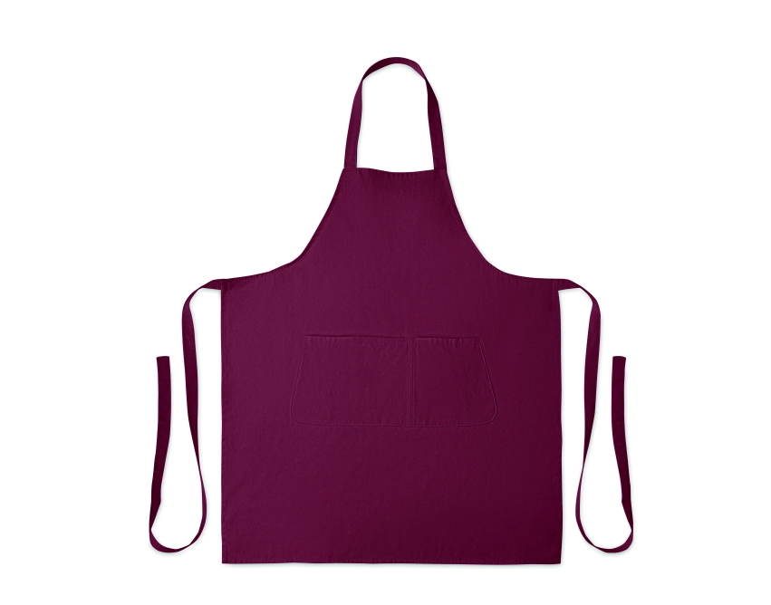 Gamma fartuch kuchenny z logo burgundowy 75 × 90 cm