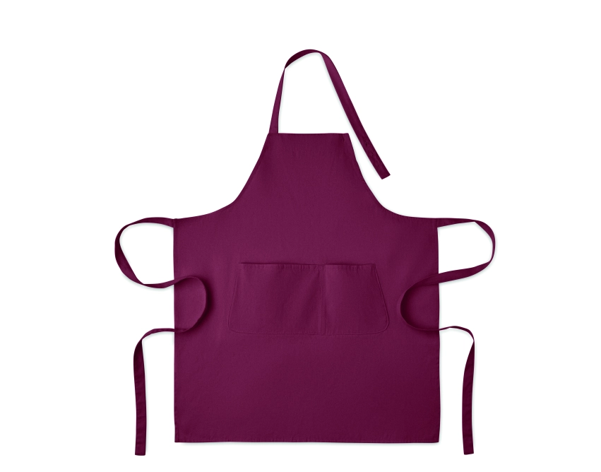 Gamma fartuch kuchenny z logo burgundowy 75 × 90 cm