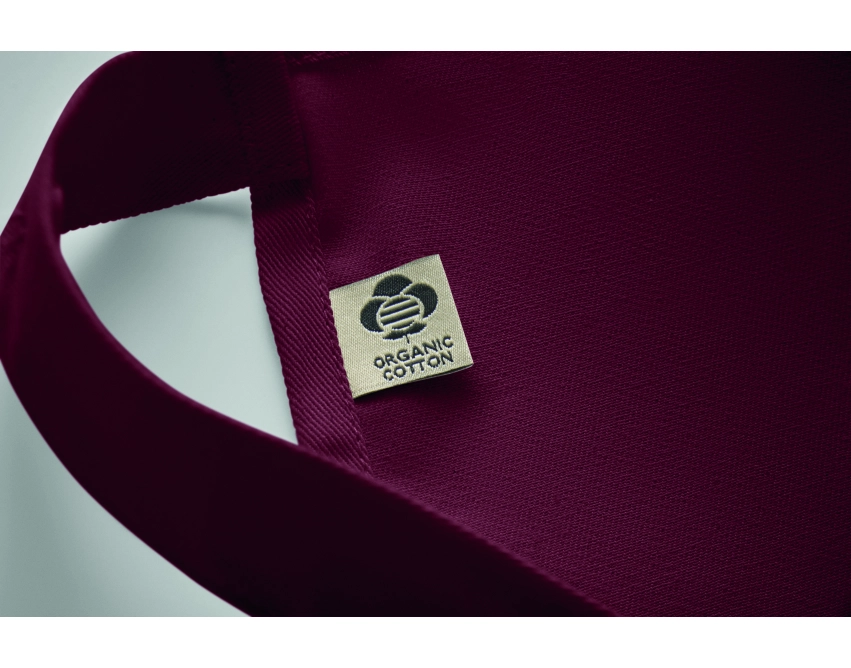 Gamma fartuch kuchenny z logo burgundowy 75 × 90 cm