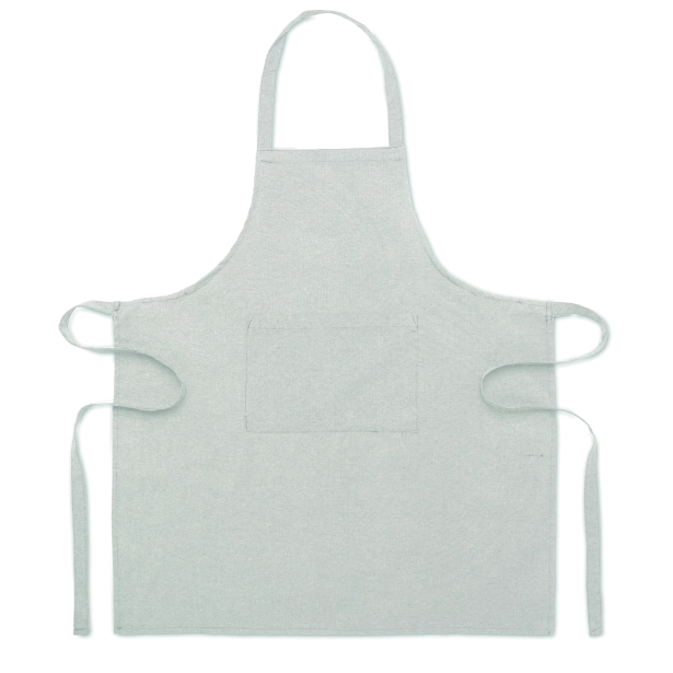 Cuina fartuch kuchenny z logo szary 81 × 90 cm