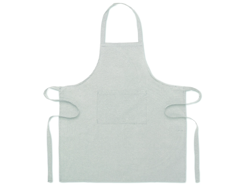 Cuina fartuch kuchenny z logo szary 81 × 90 cm