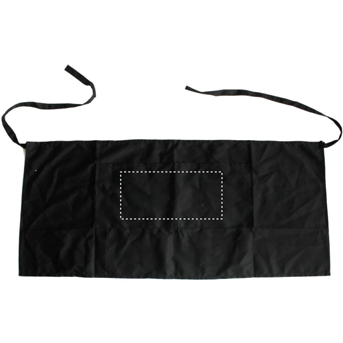 Schemat znakowania dla Transfer cyfrowy - TD1 na gadżecie: Jared fartuch kuchenny z logo czarny 90 × 40 cm