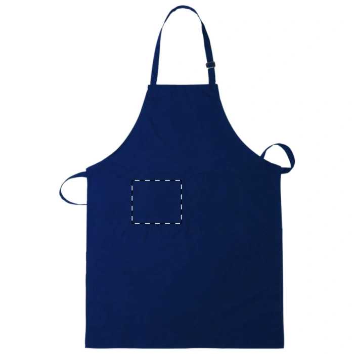 Schemat znakowania dla Transfer cyfrowy (personalizacja) - NDTB na gadżecie: Fartuch kuchenny ciemnoniebieski 70 × 95 cm