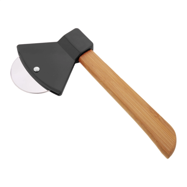 Pizzax nóż do pizzy z bambusową rękojeścią