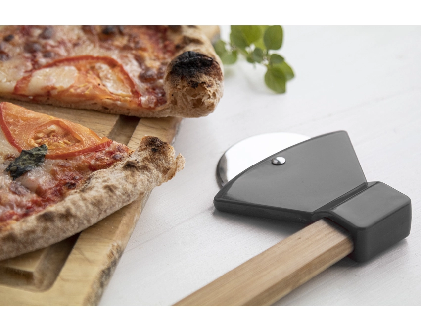 Pizzax nóż do pizzy z bambusową rękojeścią